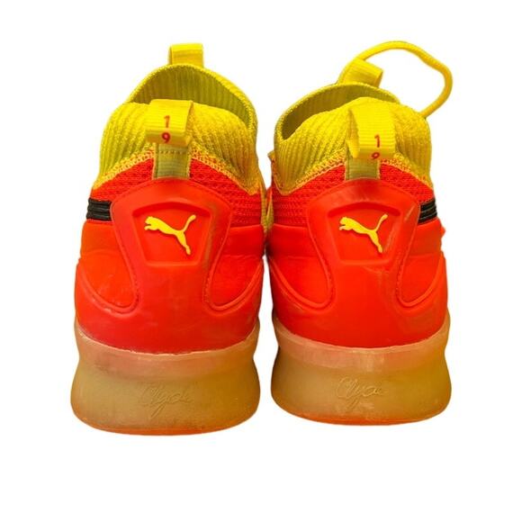Puma Clyde Court Disrupt Red Blast Basketball Sneakers Men’s Size 10